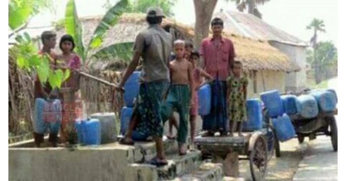 খুলনায় চরম পানির সংকট