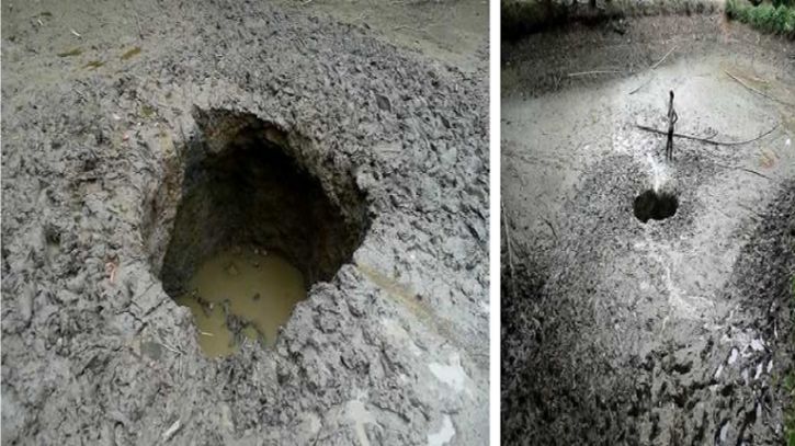 হঠাৎ মাছসহ উধাও পুকুরের পানি