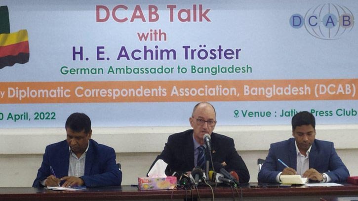 বিএনপির মন্তব্যে জার্মান রাষ্ট্রদূত অসন্তুষ্ট 
