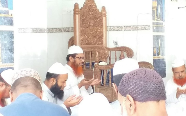 ফরিদপুরে বিশেষ দোয়া আল্লামা শাহ আহমদ শফী রহ. এর মাগফিরাত কামনায়